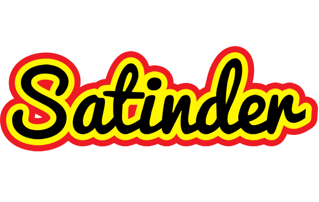 Satinder flaming logo