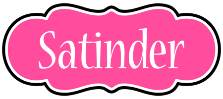 Satinder invitation logo