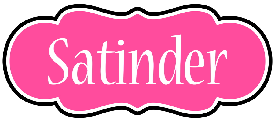 Satinder invitation logo