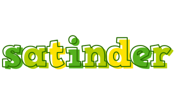 Satinder juice logo