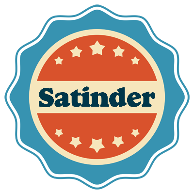 Satinder labels logo