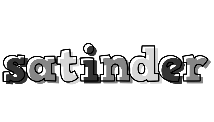 Satinder night logo