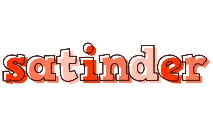 Satinder paint logo
