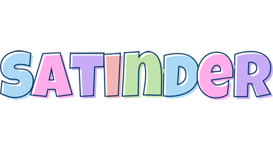 Satinder pastel logo