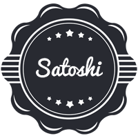 Satoshi badge logo