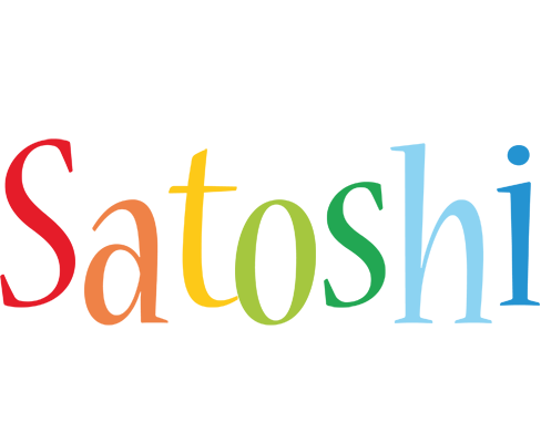 Satoshi birthday logo