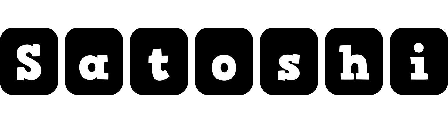 Satoshi box logo