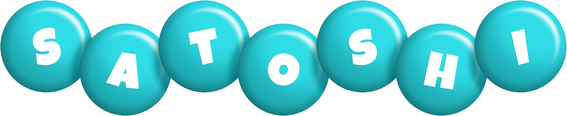 Satoshi candy-azur logo