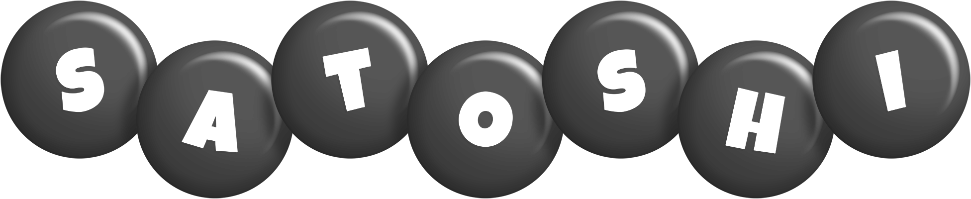 Satoshi candy-black logo