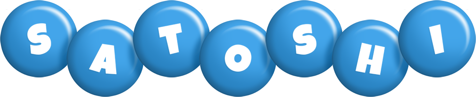 Satoshi candy-blue logo