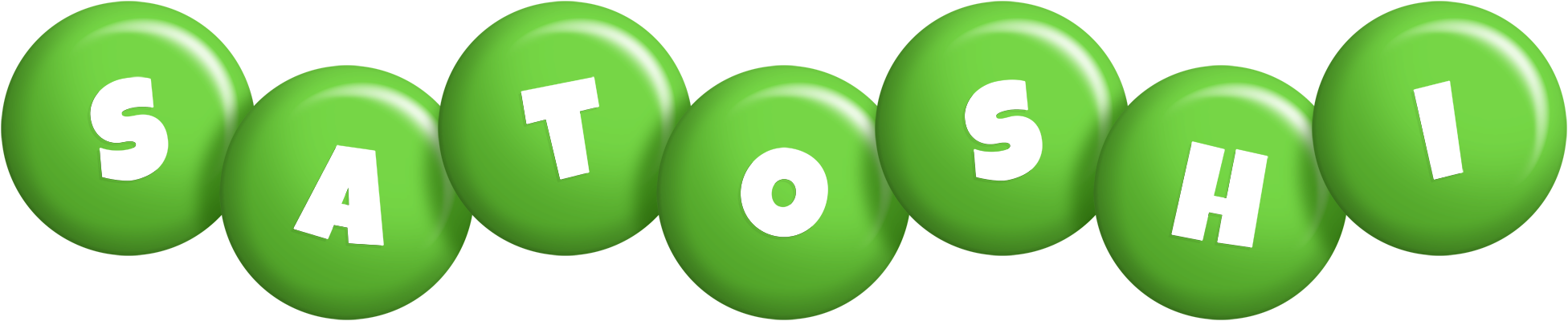 Satoshi candy-green logo