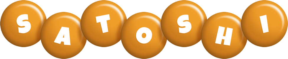 Satoshi candy-orange logo