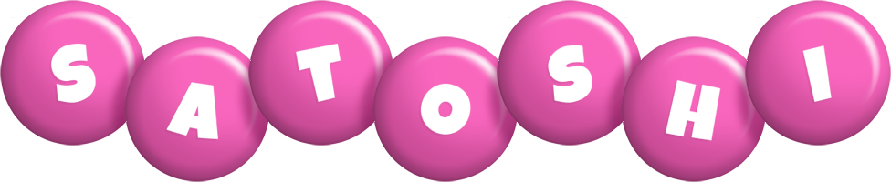 Satoshi candy-pink logo