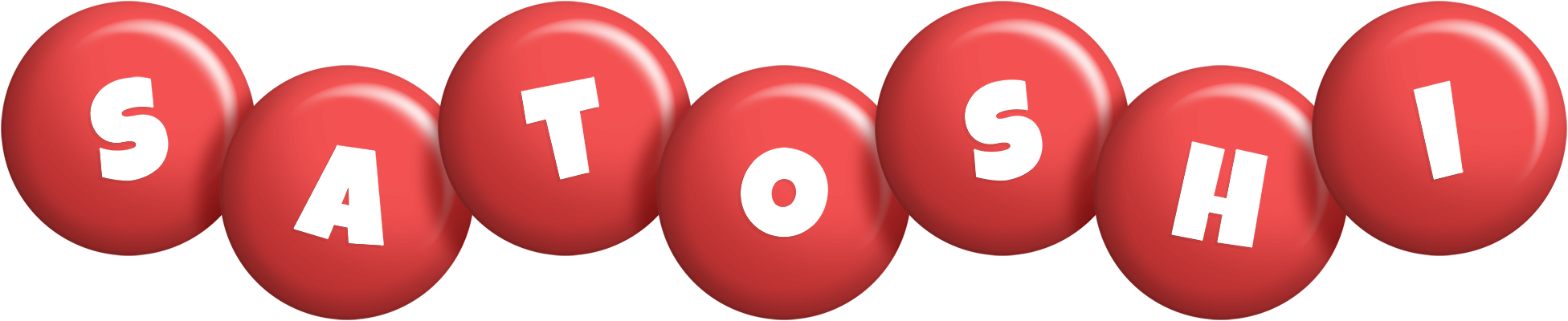 Satoshi candy-red logo
