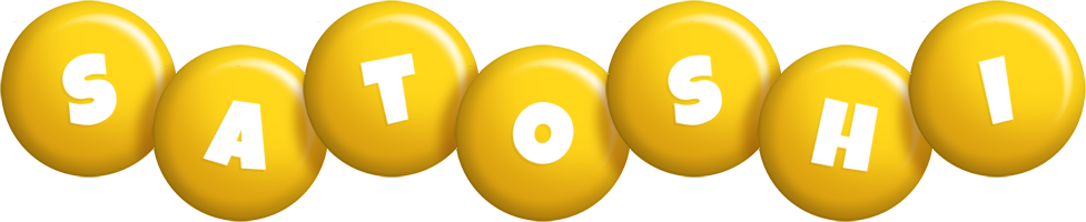 Satoshi candy-yellow logo