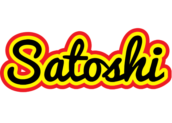 Satoshi flaming logo