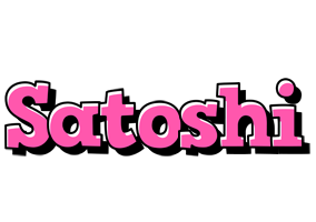 Satoshi girlish logo