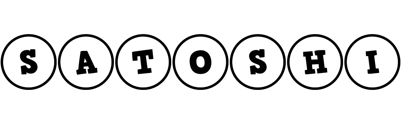 Satoshi handy logo