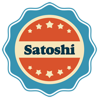 Satoshi labels logo