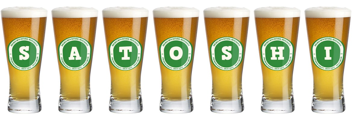 Satoshi lager logo