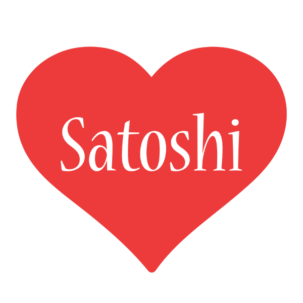 Satoshi love logo