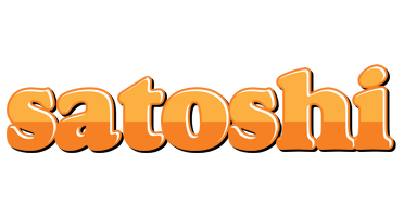 Satoshi orange logo