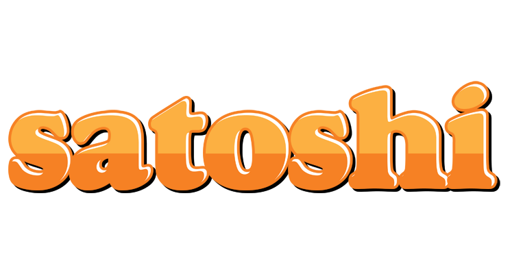 Satoshi orange logo