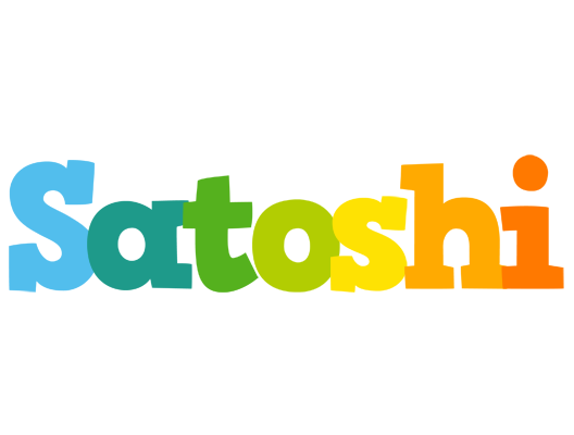 Satoshi rainbows logo