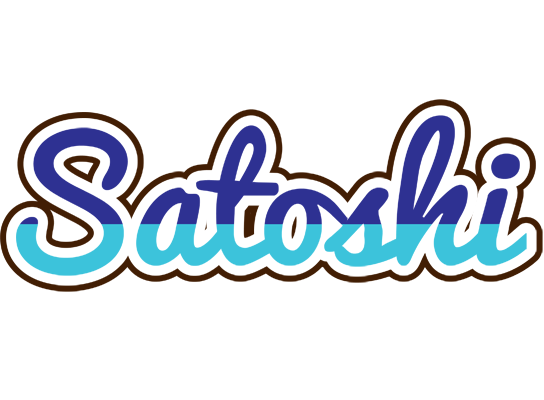 Satoshi raining logo