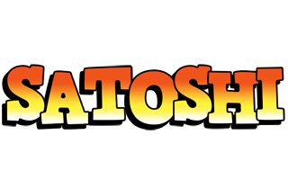 Satoshi sunset logo