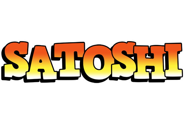 Satoshi sunset logo