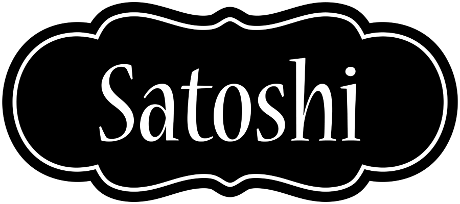 Satoshi welcome logo