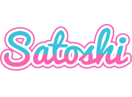 Satoshi woman logo