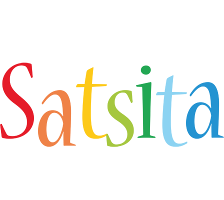 Satsita birthday logo