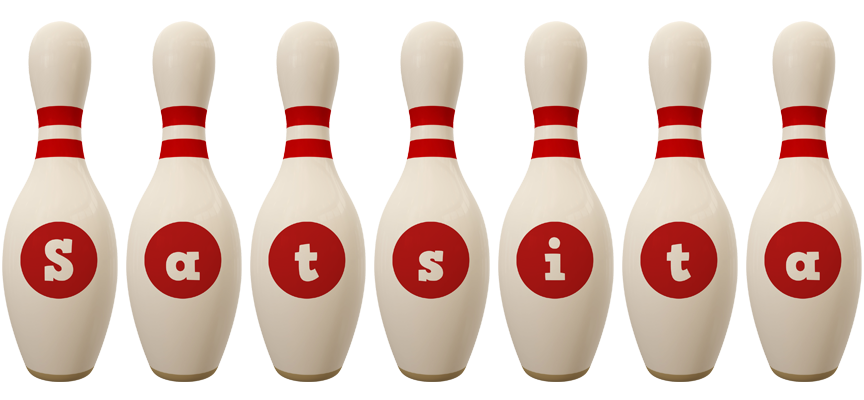 Satsita bowling-pin logo