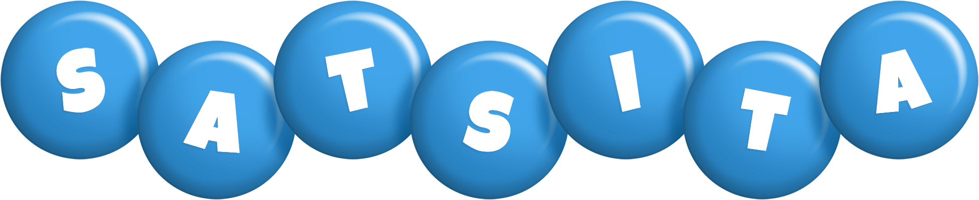 Satsita candy-blue logo