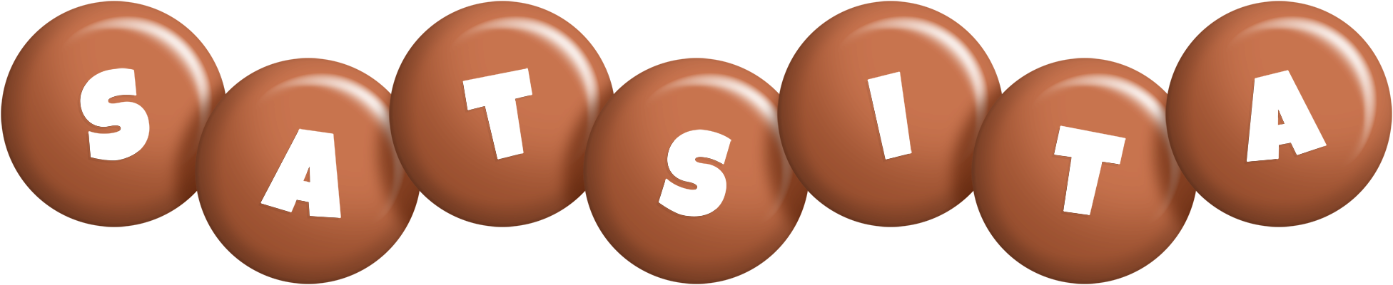 Satsita candy-brown logo