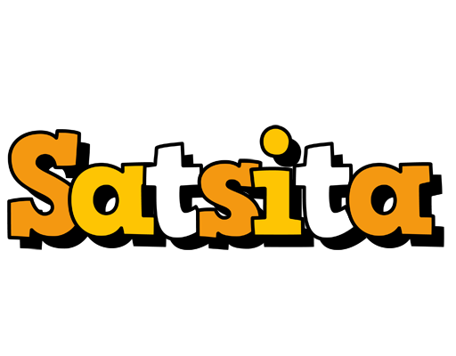 Satsita cartoon logo