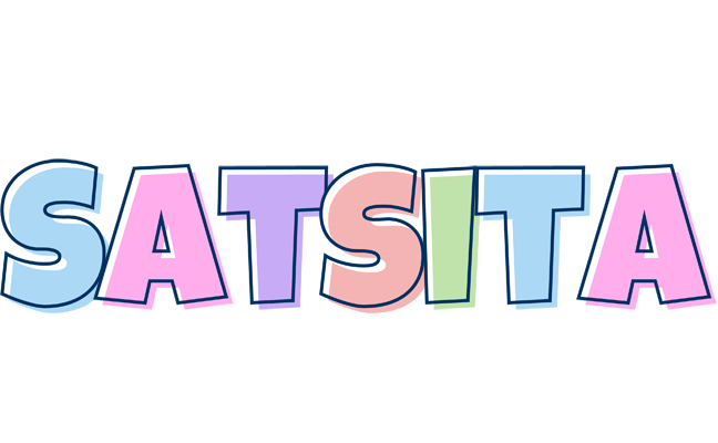 Satsita pastel logo