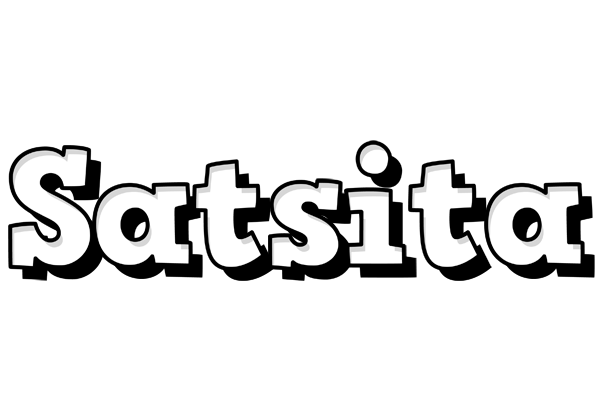 Satsita snowing logo