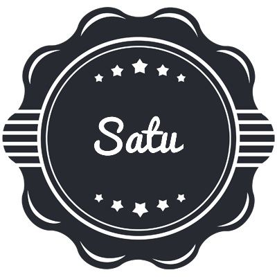 Satu badge logo