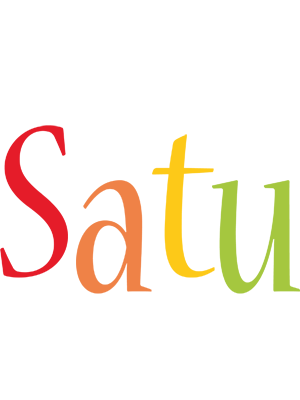 Satu birthday logo