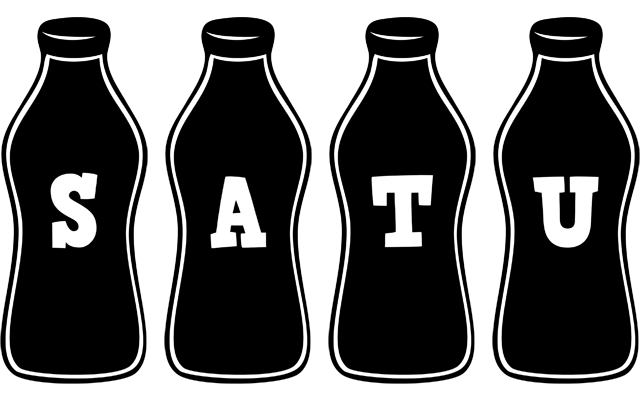 Satu bottle logo