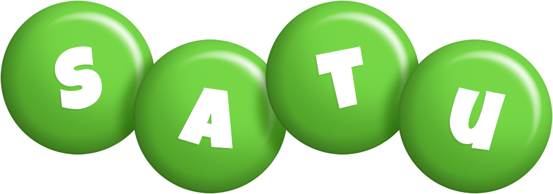 Satu candy-green logo