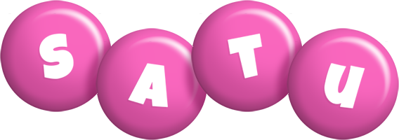 Satu candy-pink logo