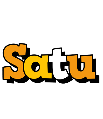 Satu cartoon logo