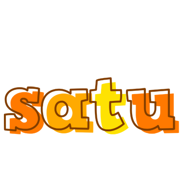 Satu desert logo