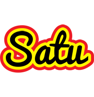 Satu flaming logo