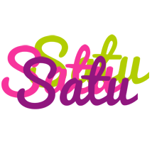 Satu flowers logo