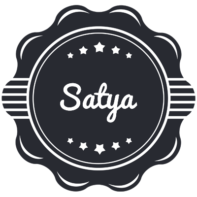 Satya badge logo